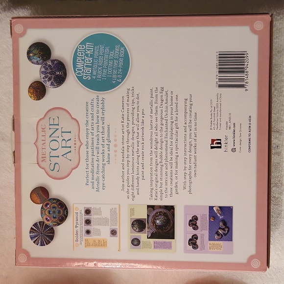 Metallic Stone Art NWT - Picture 3 of 4